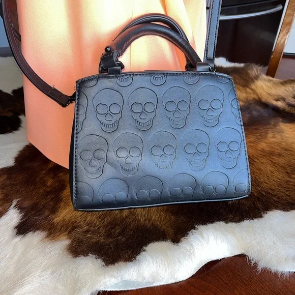 Skull Boss Satchel by Betsey Johnson - Picture 3 of 8